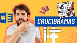 🔠 Cómo crear un CRUCIGRAMA Hacelo en Word Tutorial [upl. by Engleman741]