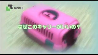 【生産終了】リッチェル ペット用品 ペット用キャンピングキャリー特徴 [upl. by Chatwin]