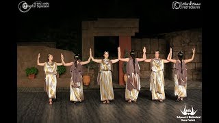 Ancient Greek dance by the Caryatids  6th Bollywood amp Multicultural Dance Festival [upl. by Yleme474]