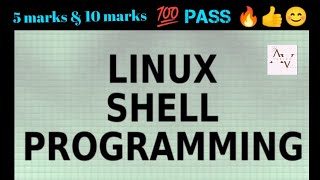 LINUX amp SHELL PROGRAMMING Periyar University important questions 💯 pass must watch💯Vijis vertex🔥 [upl. by Niltag]