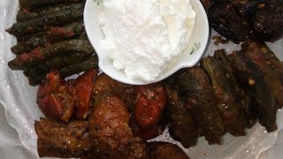 KARIŞIK KURU DOLMA BU TARİFLE YAPIN HARİKA OLUR 🍆🍅💯😋kurudolma dolma sarma [upl. by Hayyifas460]