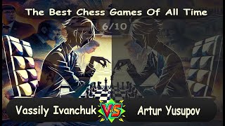 Vassily Ivanchuk  Artur Yusupov  Top 6  10 [upl. by Jen20]