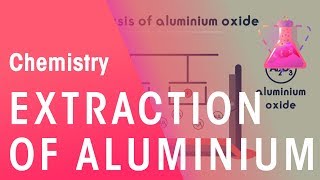 Extraction Of Aluminium Using Electrolysis  Environmental Chemistry  FuseSchool [upl. by Kirrad]