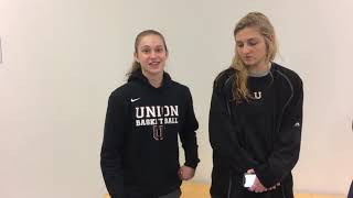 Union Womens Basketball Highlights vs Skidmore [upl. by Elocin535]