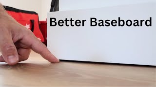 How to scribe baseboard to floor [upl. by Cullen]