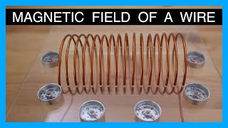 Magnetic Field of a Wire and a Solenoid  GCSE Physics Practical [upl. by Sherburn]