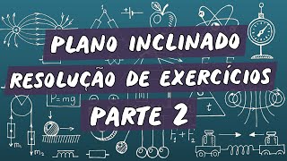 Plano Inclinado  Resolução de Exercícios  Parte 2  Brasil Escola [upl. by Yenalem]