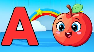 A for Apple  ABC Phonic Song  Toddler Learning Video Songs  Kids Cartoon  Alphabet Song for kids [upl. by Skippy]