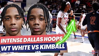 KIMBALL VS WT WHITE IS INTENSE [upl. by Reiners]