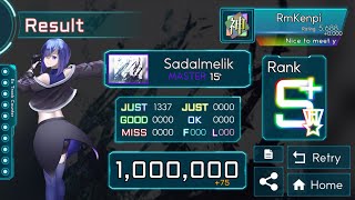 【TAKUMI³】 Sadalmelik Master 15 理論値 [upl. by Terrie787]