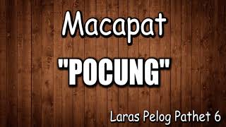 Tembang Macapat Pocung  Bapak Pocung Dudu Watu Dudu Gunung  Lirik dan ArtiTerjemahan [upl. by Glinys]