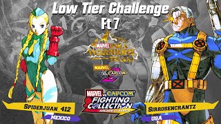 MVC Fighting Collection MVC2 Spiderjuan412 vs Sirrosencrantz FT 7 250924 LOW VS TOP FREEMVC2 [upl. by Annaeiluj269]