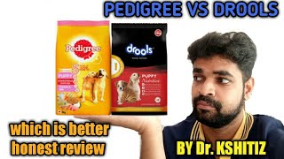 Pedigree vs Drools comparison । which is best food for your dog । best dog food । pedigree vs drools [upl. by Garlen]