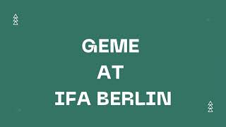 Seek Home Compost in Berlin Meet GEME in IFA 2024 [upl. by Bomke]