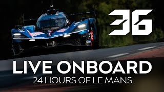 LIVE Onboard 36  Alpine Endurance Team  FP1 LeMans24 [upl. by Oehsen35]