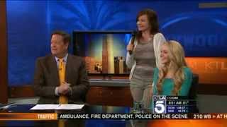 Danielle Bradbery  Interview on quotKTLA 5quot [upl. by Moriyama]