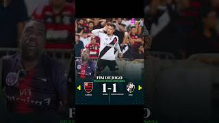 Gerson e Coutinho marcam e clássico entre Flamengo e Vasco termina empatado no Maracanã [upl. by Erdied]