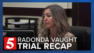 RaDonda Vaughts trial Year in review [upl. by Nnaassilem]