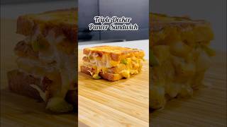 Triple Decker Paneer Sandwich  Grilled Paneer Sandwich  Vegetable Sandwich shorts paneerrecipe [upl. by Neirrad159]