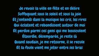 Edith Piaf  La foule LyricsParoles HD [upl. by Einner]