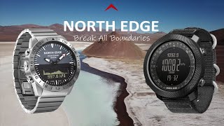 The best NORTH EDGE outdoor watch offical reviewGAVIA and APACHEspanish [upl. by Eppilihp680]