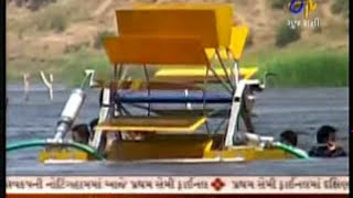 Water Aerator  Self Reliant Water Cleaning Aerator for Polluted Flowing Rivers  ETV News Report [upl. by Eire]