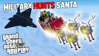 THE MILITARY HUNTS SANTA IN GTA RP [upl. by Aix]