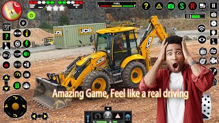 Real JCB Game 3D Construction  Railway Bridge JCB Games 3D [upl. by Esinet]