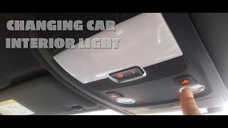 AUDI Q5 QUATTRO INTERIOR LIGHT CHANGING 🚗🚗 [upl. by Irakuy]