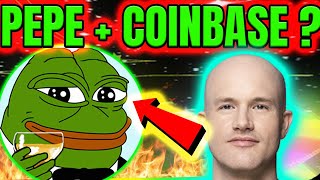 PEPE COIN PRICE PREDICTION 🔥 COINBASE LISTING PEPE  CRAZY PRICE 🤑 PEPECOIN NEWS TODAY [upl. by Yle]