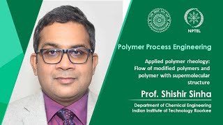 Lecture 13Applied polymer rheology Flow of polymers with supermolecular structure [upl. by Calvinna]