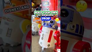 Make Your Own Star Wars Droid 😮🤖 Droid Depot  Disneyland [upl. by Ehcar]