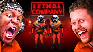 SIDEMEN PLAY THE NEW AMONG US LETHAL COMPANY [upl. by Atews120]