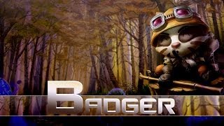 League of Legends Badger Teemo HQ Skin Spotlight [upl. by Allimac]