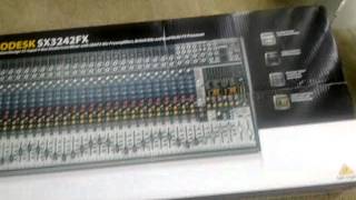 BEHRINGER EURODESK SX3242FX MIXER  PART 2 [upl. by Oswal]