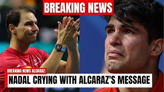 BREAKING CARLOS ALCARAZS SHOCKING MESSAGE to RAFA NADAL that REVOLUTIONIZED TENNIS [upl. by Beitz872]