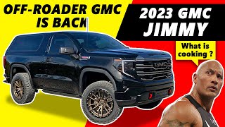 GMC Jimmy is Back  2023 GMC Jimmy at SEMA Auto Show 2022  New GMC Jimmy FIRST LOOK [upl. by Otrevogir]