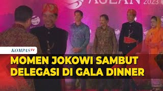 FULL Jokowi dan Iriana Sambut Para Delegasi di Acara Gala Dinner KTT ke43 ASEAN [upl. by Ullyot73]