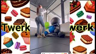 2024New big bank tiktok challenge 🍑 🍒 tiktok twerk bank bigbank [upl. by Kristof]