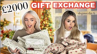 £2000 Gift Exchange Video VLOGMAS DAY 6 [upl. by Morrison]