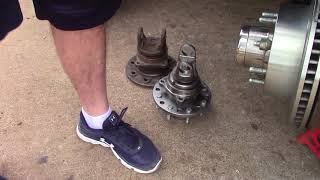 DODGE LOCKING HUBS FREE SPIN VS SPLINED LOCKED HUBS [upl. by Ydde]