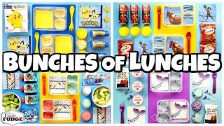 HOT LUNCHES and SANDWICHES  What They Ate 🍎 School Lunch Ideas for KIDS [upl. by Aiynot]