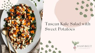 Tuscan Kale Salad Recipe [upl. by Karel]