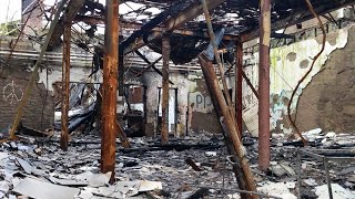 Balrossie School Destroyed by Fire [upl. by Vel]