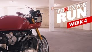 Thruxton Run Week 4 of a Thruxton R Custom Build in 8 Weeks [upl. by Enomsed]