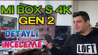 Xiaomi Mi Box S 4K 2Nesil Detaylı inceleme Gen2 [upl. by Atteugram]