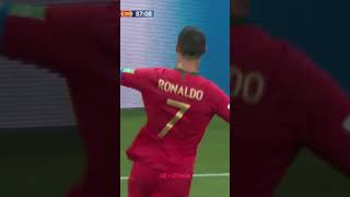 Ronaldo Freekick Goal vs Spain WC ronaldo football [upl. by Llenyar]