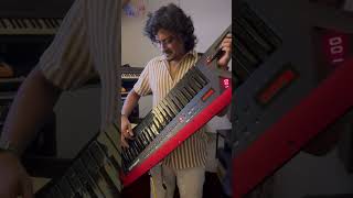 Keytar solo jazz funk solo Awesome sound keytar music solo jazz roland [upl. by Eeloj661]