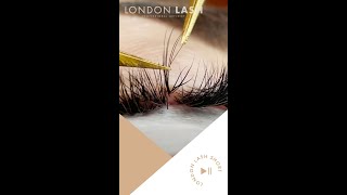 Removing Lashes with the Banana Peel Method [upl. by Lleval]