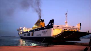 ANEK LINES FORZA arrival in Igoumenitsa docking Port of IGOUMENITSA [upl. by Arlene]